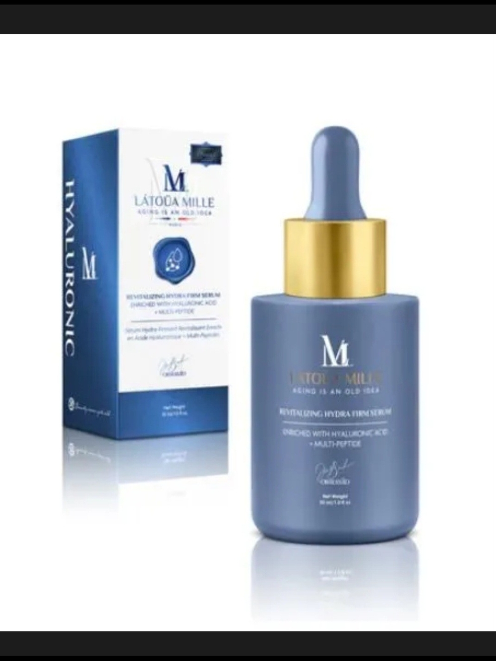 LATOUA MILLE Revitalizing Hydra Firm Serum - with Hyaluronic Acid And Multipepti